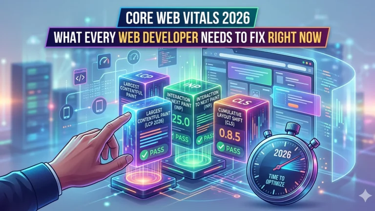 Core Web Vitals 2025 developer fix guide — LCP, INP, CLS optimization checklist