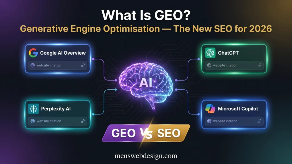 What is Generative Engine Optimisation GEO — the new AI SEO strategy for 2026