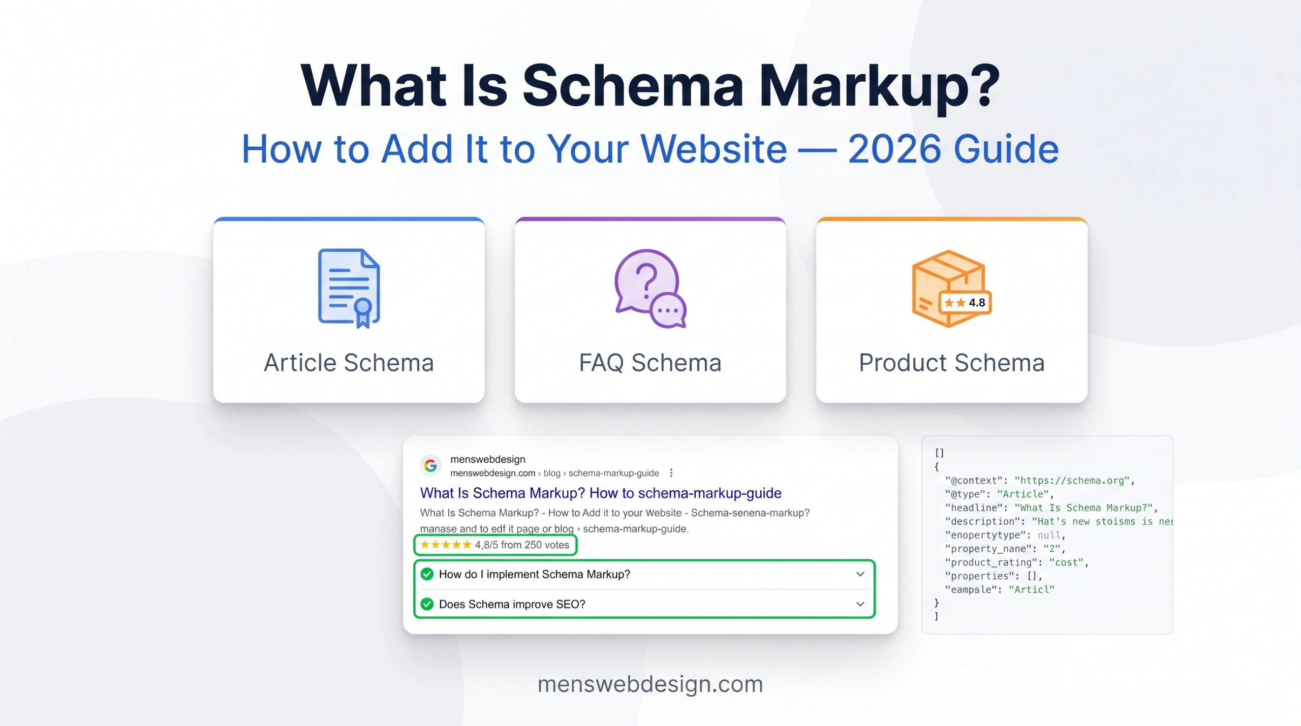 What is schema markup and how to add it to your website — complete guide 2026